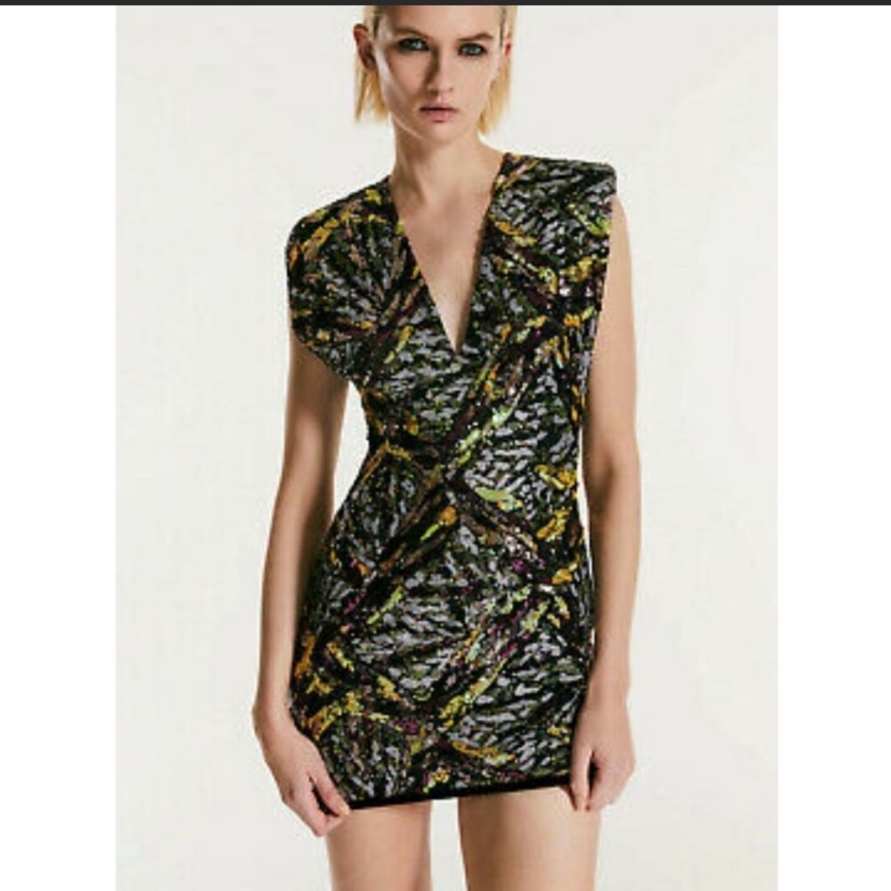 ZARA NEW SEQUIN MINI DRESS ❤️NWT❤️